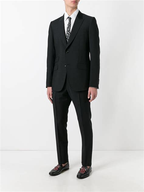 gucci 2 piece suit|who makes gucci suits.